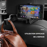 Support d'appui-tête crochet de voiture