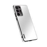 Couverture de cas mat de cadre en métal pour SAMSUNG