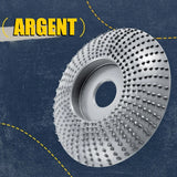 Roue de façonnage d'angle en bois