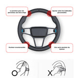 Bouton de rappel de volant universel à 360°