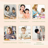 Jeu d'échecs portable multifonctionnel de style livre 15 en 1