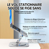 Support pour ordinateur portable rotatif à 360°