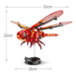 Simulé Insecte DIY Blocs de Construction Ensemble Jouet