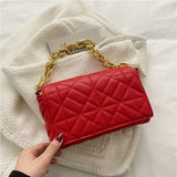 Sac à bandoulière à une épaule avec chaîne à la mode