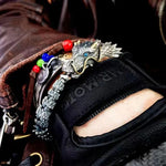 Bracelet Chaîne Dragon Fait Main en Argent