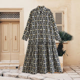 Robe chemise à manches longues pour femmes