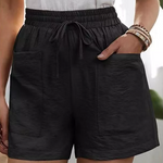 Pantalon décontracté en lin
