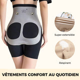 Pantalon de contrôle du ventre taille haute