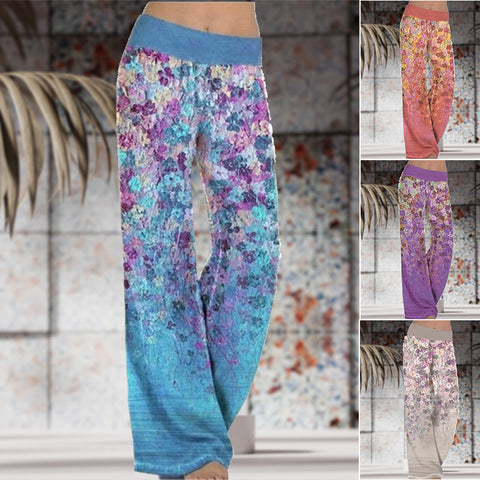 Pantalon De Yoga Imprimé Ample Pour Femme