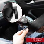 Lampe de poche anti-éblouissement de marteau de sécurité