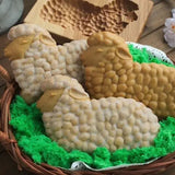 Coupe-biscuits à motifs en bois