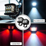 LED Projecteur Stroboscopique à Trois Côtés pour Voiture