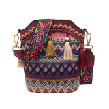 Sac à bandoulière tressé