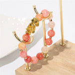 Bracelet d'obsidienne Pi Xiu 3D