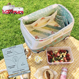 Sac de rangement en toile pour voiture Modèles et tutoriel