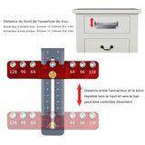Perforateur de Trous de Poignée de Tiroir