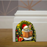 3D souris autocollant mural