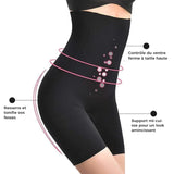 Short amincissant à taille haute toute la journée