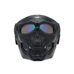 Masque de casque d'horreur de crâne