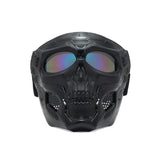 Masque de casque d'horreur de crâne