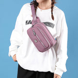 Sac banane avec plusieurs compartiments