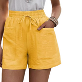 Pantalon décontracté en lin