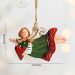 Pendentif Ange Vintage en Résine