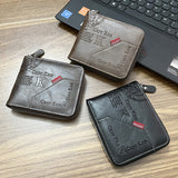 Portefeuille Multifonctionnel Vintage pour Homme