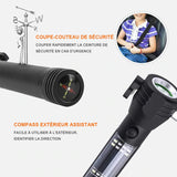 Lampe de poche d'urgence multifonctionnelle