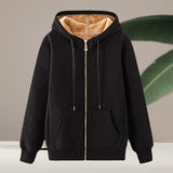 Veste Polaire Zippée à Capuche