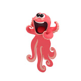 Signet animal marin stéréo 3D