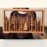 Faune forestière - Art artisanal