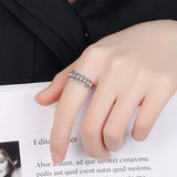 Bague avec Des Perles à Pois