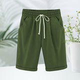 Short d'été décontracté confortable à taille élastique