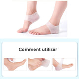Manchon De Talon De Réparation De Pied En Silicone