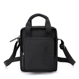 Sac à bandoulière décontracté en nylon de couleur contrastante