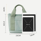 Sac Fourre-tout En Toile Multi-poches Daily Purse