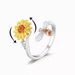 Tournesol Fidget Spinner Anneau