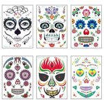 Autocollant de Tatouage Temporaire Étanche pour Halloween