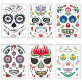 Autocollant de Tatouage Temporaire Étanche pour Halloween