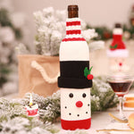 Protecteur de bouteille de vin décoratif de Noël