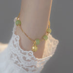 Bracelet Hetian Cloche de Jade