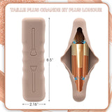 Étui de Rangement en Silicone pour Pinceaux de Maquillage