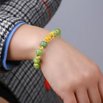 Bracelet d'obsidienne Pi Xiu 3D