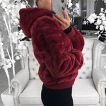 Veste En Peluche à Capuche