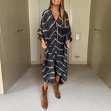 Robe Ample à Col en V