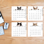 🐱Calendrier de bureau 2024 avec chat furtif