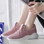 Baskets en maille respirante