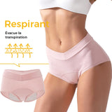 Culotte taille haute anti-fuite