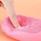 Brosse de bain moussante conviviale